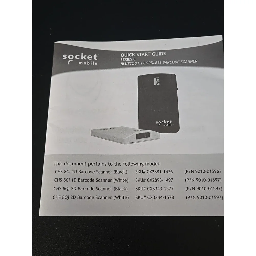 Socket‎ Mobile CHS 8Ci CX2881-1476 Scanner Plus Clip